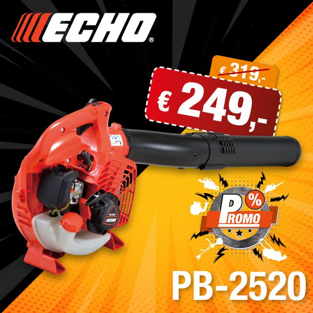 ECHO PB-2520 Actie!!