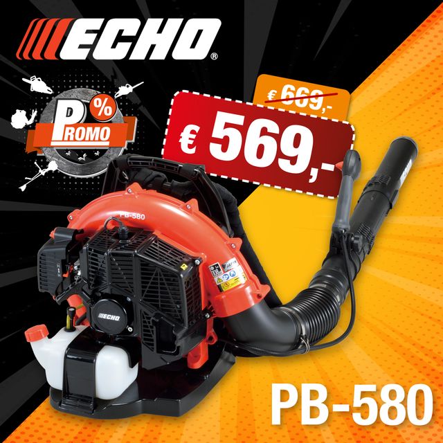 ECHO PB-580 Actie
